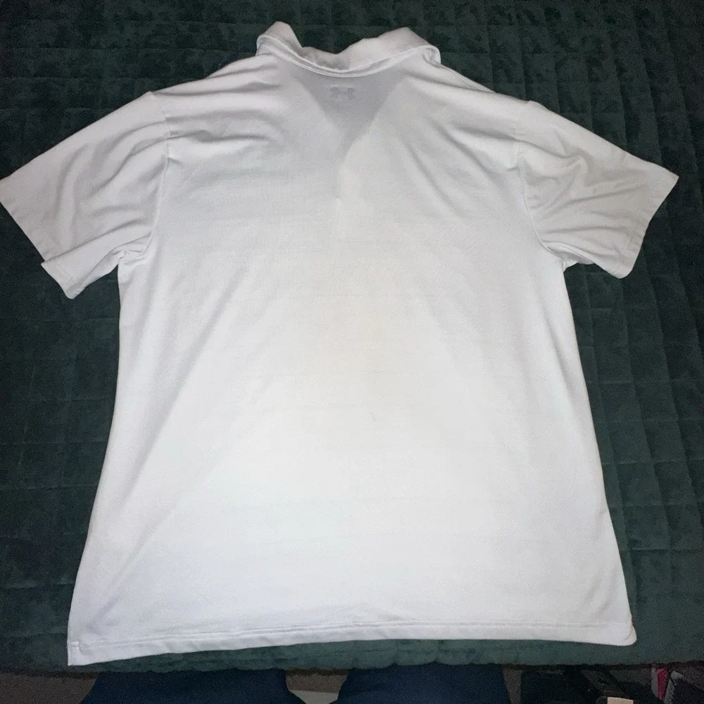 Under Armour Mens Polo Shirt Double Extra Large (2XL) Multicolor Golf Prep